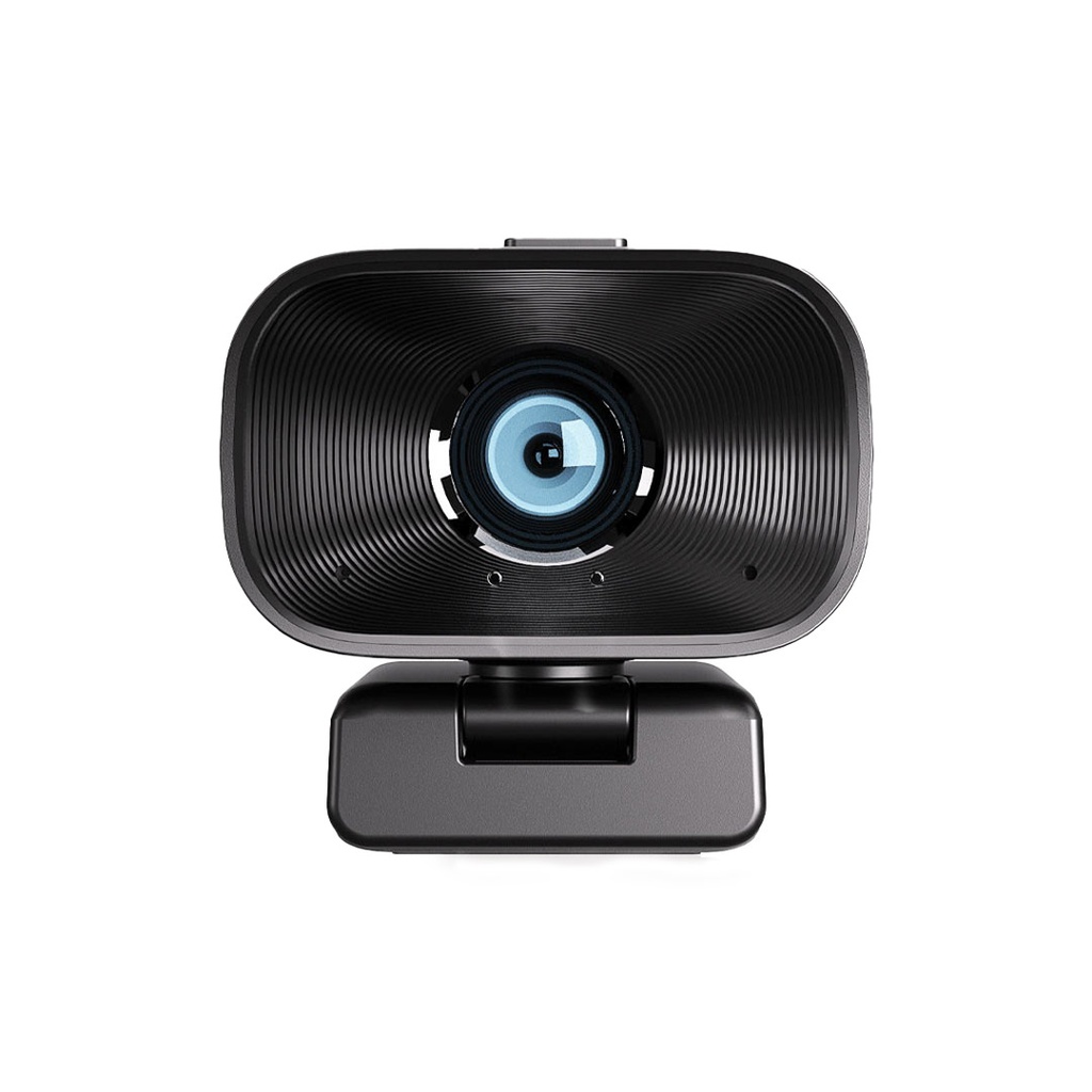 Powerology 1080p Webcam with 5x Digital Zoom Black